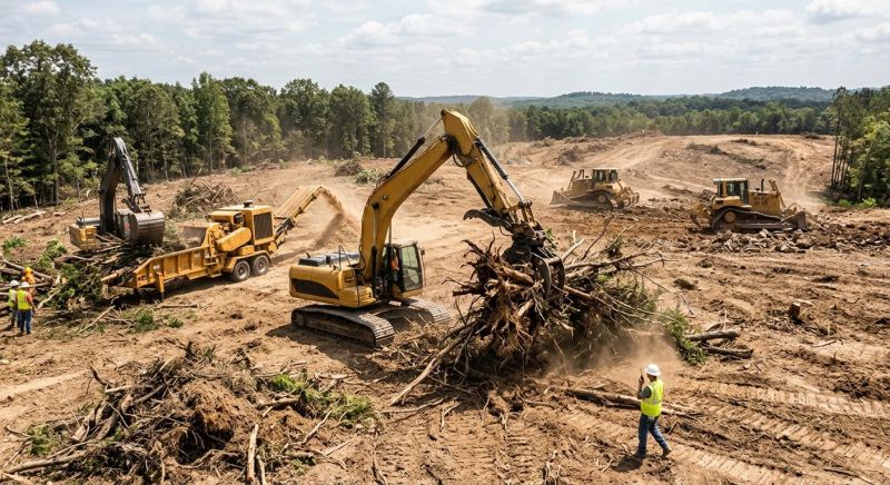 Commercial Property Clearing in Gwinnett County, GA