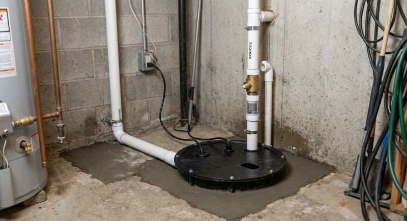 Drainage Pump Installation in West Des Moines, IA