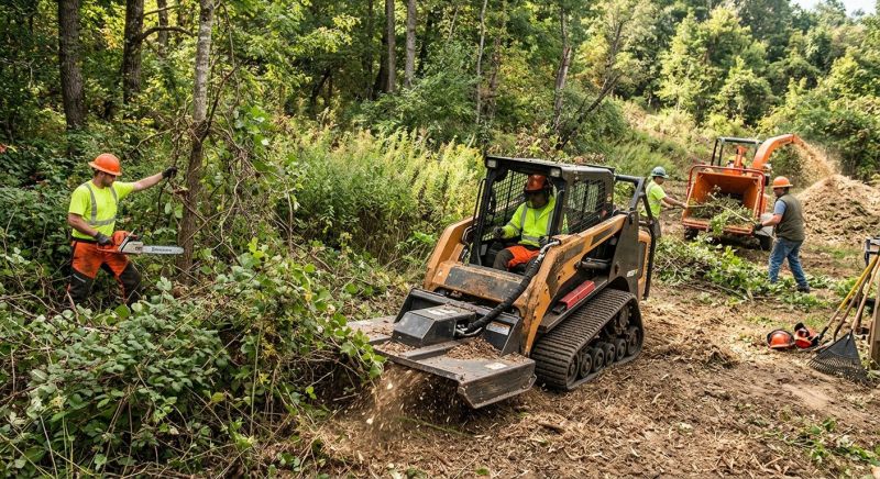 Lake Lot Clearing in Cumming, GA